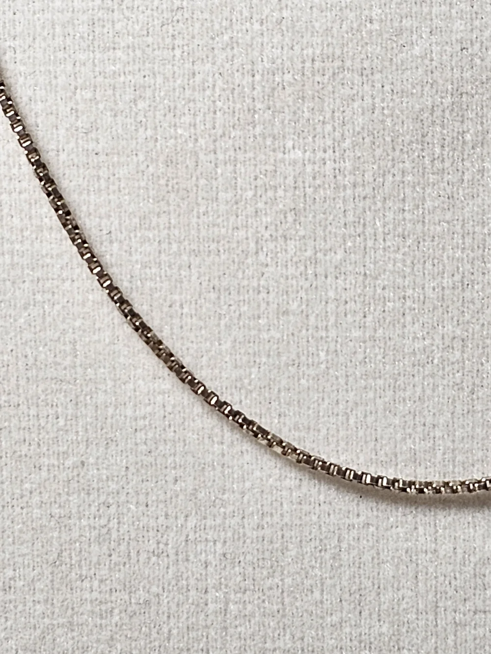 Sterling Silver 925 Gold Color Chain Necklace - Classic Minimalist Design